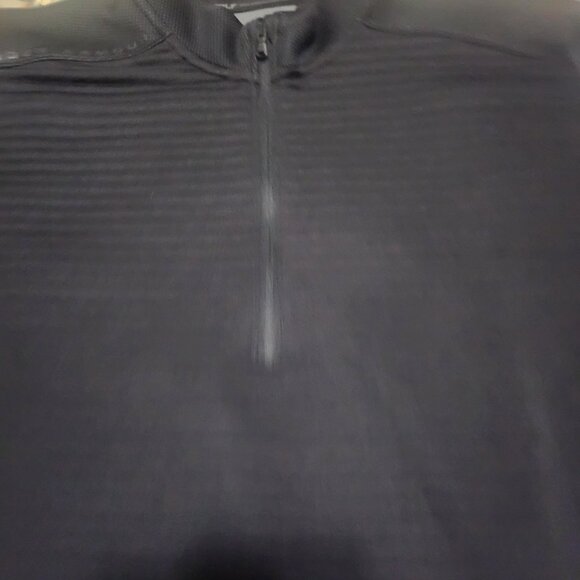Under Armour Men's 1/4 Zip Sweatshirt Black Size Large - Picture 5 of 11